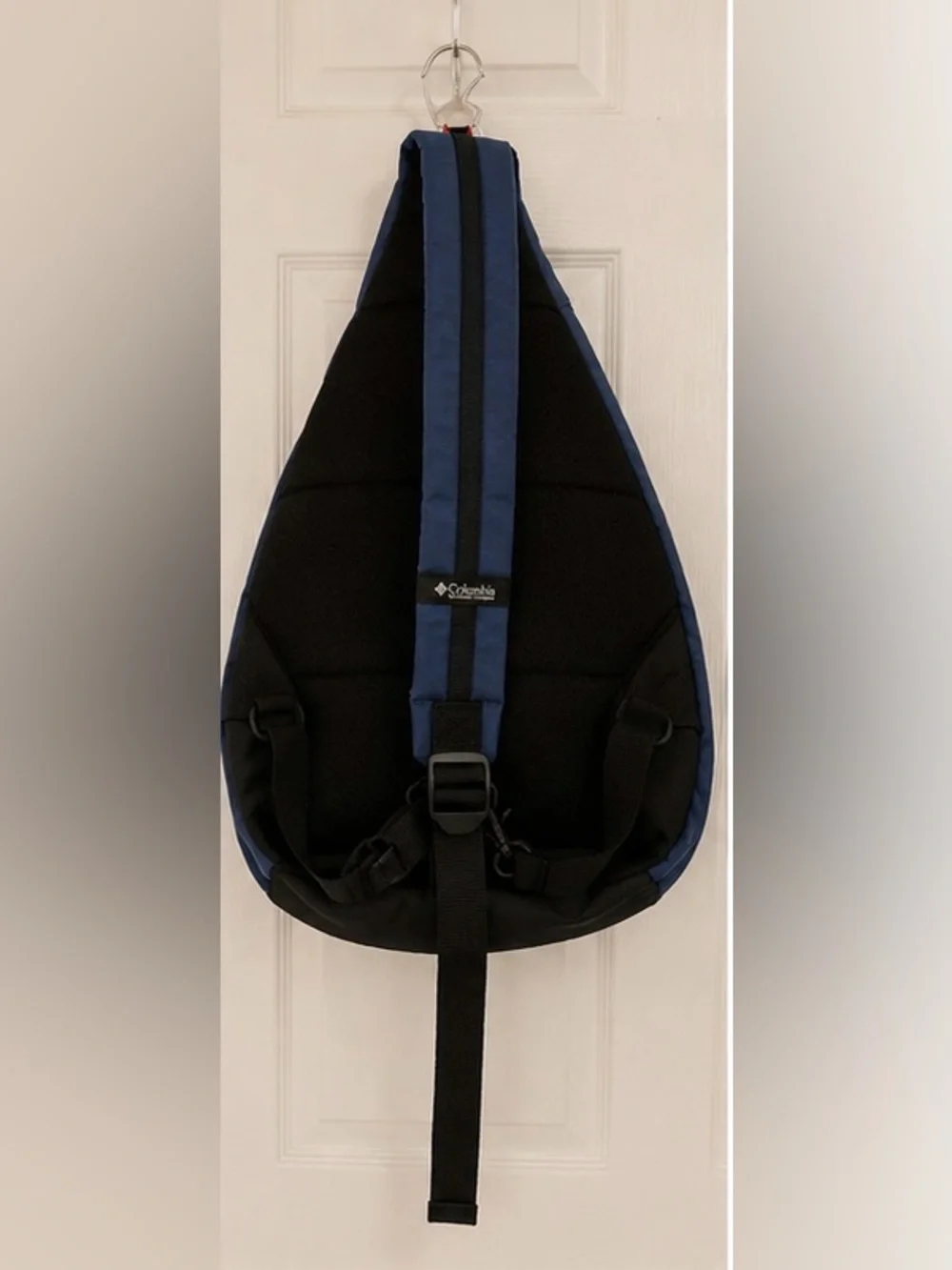 Columbia Sportswear Sling Backpack Blue Gray Crossbody Hiking Travel Travel Bag